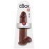 Realistyczne Dildo King Cock brązowe dł. 30,5cm