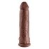 Realistyczne Dildo King Cock brązowe dł. 30,5cm