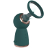 Exquisite - Rechargeable Vulva and Breast Pump - Forest Green