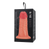 Realistic dildo Caliber 18/6 , PVC, flesh, length 18cm, diameter 6cm