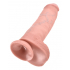 King Cock Realistyczne Dildo z jądrami 28cm