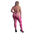 Bodystocking with Halterneck - Plus Size - Neon Pink