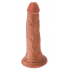 Elastyczne Dildo King Cock cieliste dł. 14cm