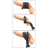 BK bendable cock & ball ring