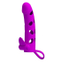 Pretty Love 6 Inch Vibrating Penis Sleeve Pink