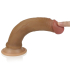 Dildo silikonowe z przyssawką realistyczne Dual Layered Liquid 18 cm Lovetoy