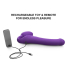 Vibrating Strap-On M Purple