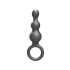 ToyJoy Buttocks The Stuffer 3-Balls Metallic Silicone Plug