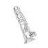 Clear Dildo TPE 22.5 cm