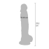 Clear Dildo TPE 22.5 cm