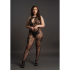 Criss Cross Neck Bodystocking - Plus Size