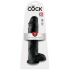 King Cock Czarne Dildo z jądrami 28cm