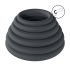 Classic Silicone Cockring Set of 6 - Black