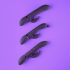Sora - Up Down Stimulating Rings, Vibrating G-Spot Rabbit - Purple