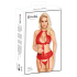 Suspender set red S/M