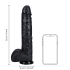 Extra Large Straight with Balls 13 / 33 cm - Black