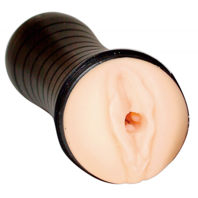 Masturbator wagina z karbowanym stymulującym tunelem