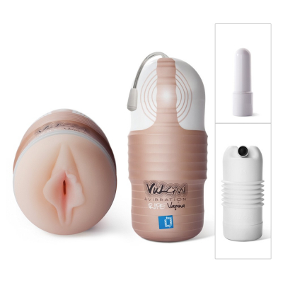 Świetny masturbator Vulcan Ripe Vagina z wibracjami