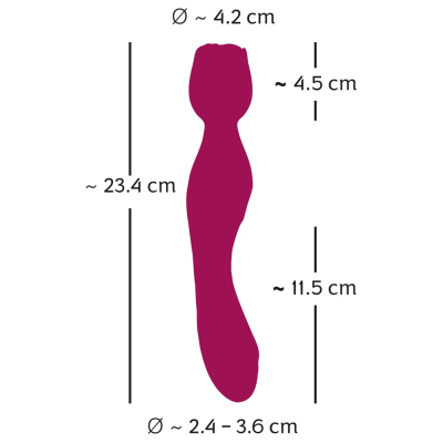 Msażer 23,4cm Rosenrot