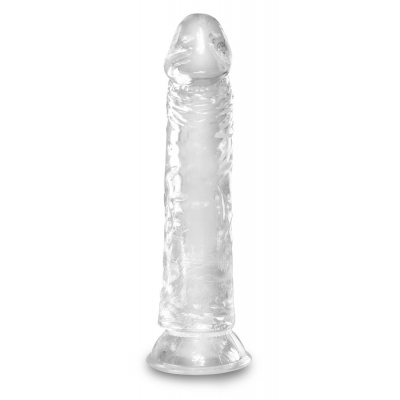 Realistyczne Dildo King Cock Clear 21,8cm