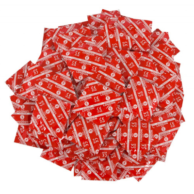 Prezerwatywy Durex o smaku truskawkowym 100 szt.