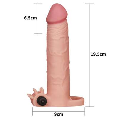 Realistyczna nakładka na Penisa powiększa o 7,5cm