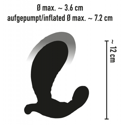 Wibrator waginalno-analny pompowany do punktu P+G