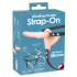 Strap-On z wibracjami 2 dildo Ładowanie USB