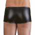Męskie majtki z przeźroczystej siateczki czarne XL