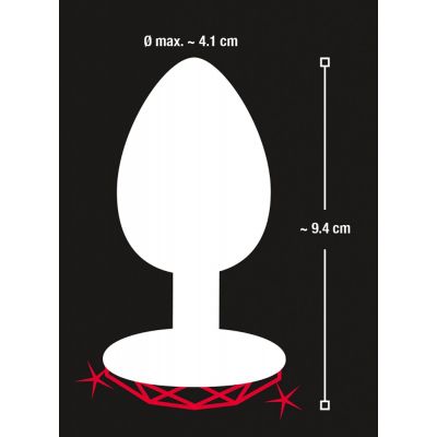 Korek Diamond Serce duży 159g