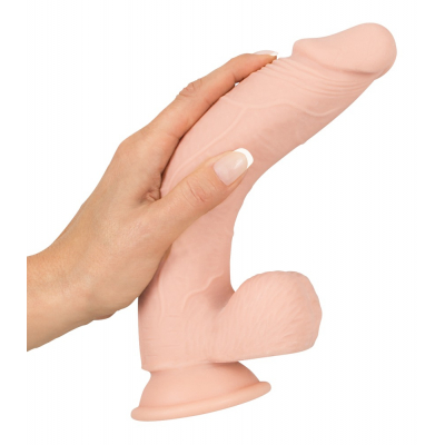 Realistyczne Dildo z przyssawką i pamięcią 24cm