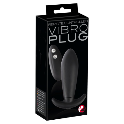 Plug Korek analny z wibracjami 7 trybów 12cm