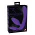 Strap On z wypustkami do waginy i anusa oraz dildo 20cm