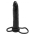 Strap on z dildo i pierścieniami na penisa i jądro 15,3cm