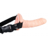 Strap-On Dildo z otworem na penisa i wibracjami 17cm