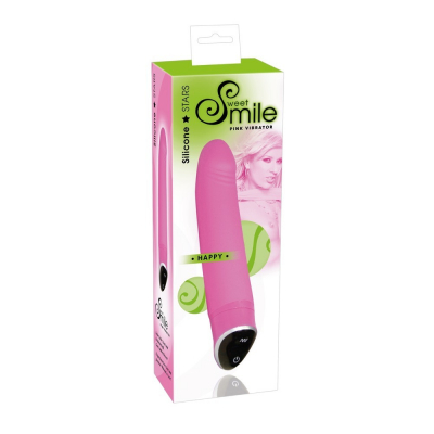 Wibrator Smile Happy Różowy + 7 poziomów wibracji!